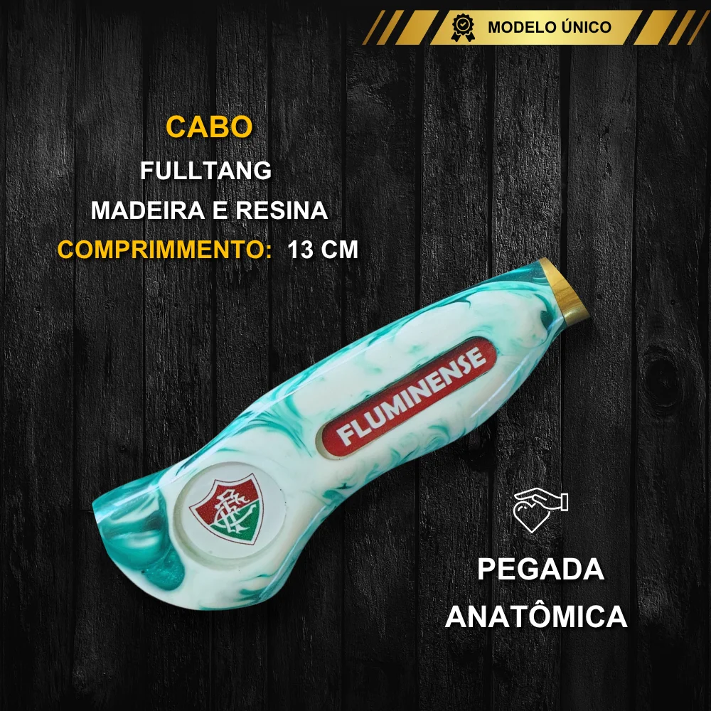 Faca De Churrasco Do Fluminense - Personalizada